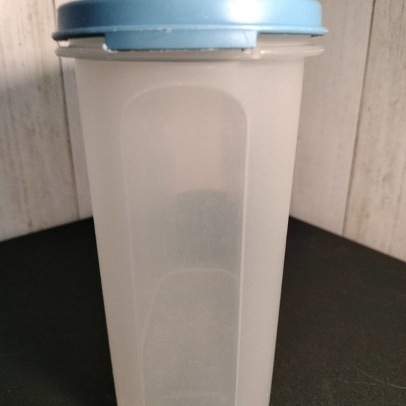 Tupperware Modular Mate Oval 3  #1613 w/  Lt. blue seal #1616 vintage  (E4) - Picture 5 of 11